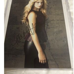 Claire Holt Vampire Diaries Signed Photograph